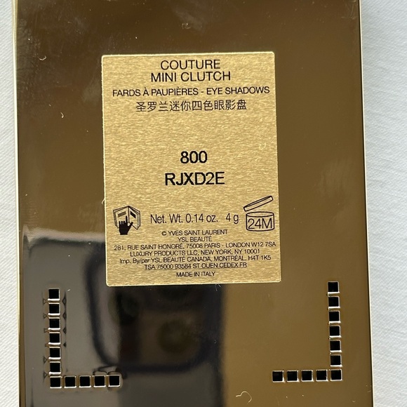 Yves Saint Laurent Palette of 4 Couture Eye Shadows - Picture 4 of 9